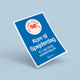 Plakat A4 med dato